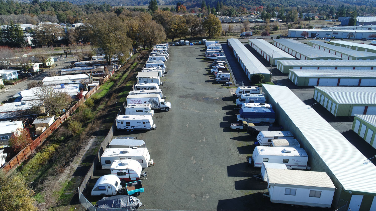 RV Storage Ukiah, CA